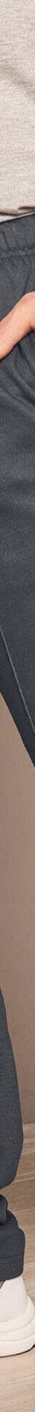 Pantalon loisirs molleton, bas droits (anthracite chiné) Pantalon loisirs molleton, bas droits (anthracite chiné)